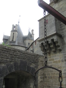 Castle in Burgundy, France.