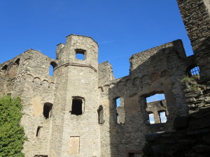 Evocative castle ruins in Ireland.