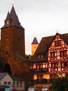 German town on Rhine River.